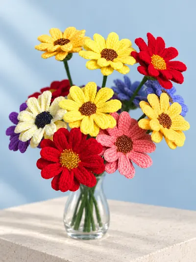 Gerbera Daisy Crochet Pattern — Natagor Finlayson
