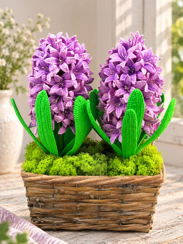 Crochet hyacinth